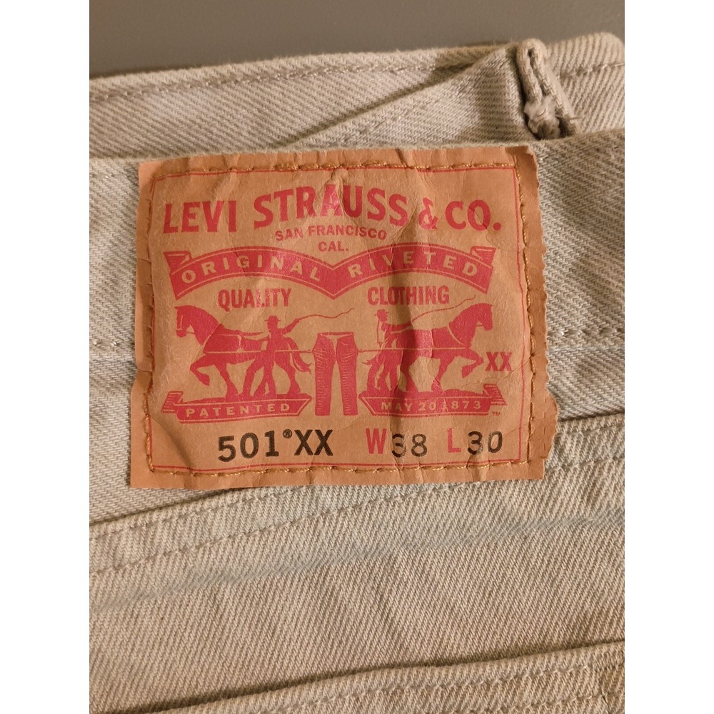 Levi's 501 XX 38x30 Light Blue Wash‎